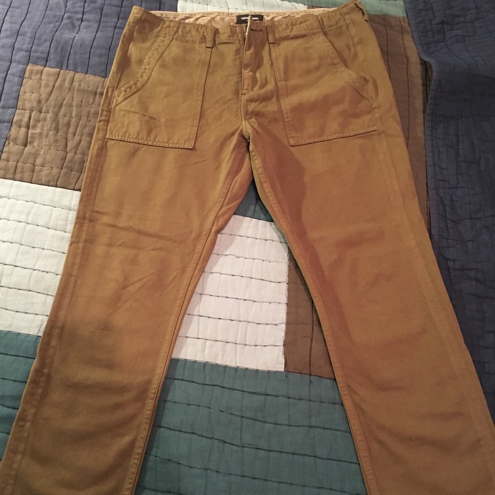 Earnest sewn khaki/green pants